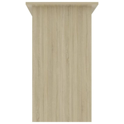 vidaXL Biurko, dąb sonoma, 80x45x74 cm, materiał drewnopochodny
