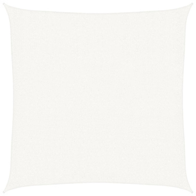 Żagiel przeciwsłoneczny, 160 g/m?, biały, 2,5x2,5 m, HDPE