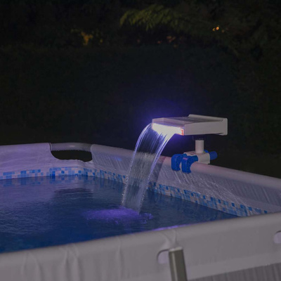 Wodospad basenowy Flowclear Soothing z oświetleniem LED Bestway