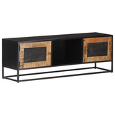 vidaXL Szafka pod TV, 120x30x40 cm, surowe drewno mango