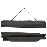 Składane Łóżko Kempingowe 2 szt. Czarny 193 x 69 x 45 cm