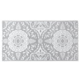 vidaXL Dywan na zewnątrz, jasnoszary, 160x230 cm, PP