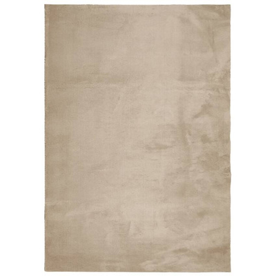 vidaXL Dywan HUARTE z krótkim włosiem, piaskowy, 160x230 cm