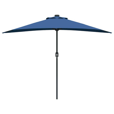 Parasolka ogrodowa 294 x 150 x 224 cm Poliester i Stal
