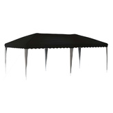 Namiot imprezowy rozkładany 575 x 290 x 245 cm Czarny