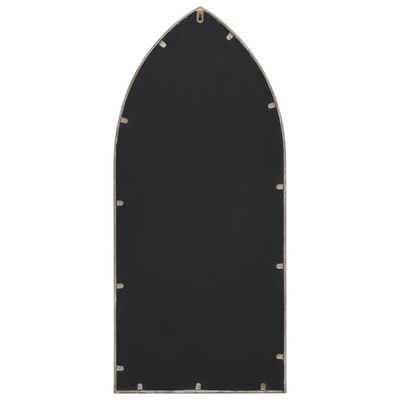 Lustro ogrodowe, piaskowe, 100x45 cm, żelazne