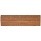 vidaXL Szafka z kółkami pod TV, 110x30x40 cm, lite drewno tekowe