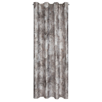 Zasłona Ester stalowa 140x250