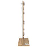 Lustro toaletowe Dąb rzemieślniczy 70 x 50 x 18 cm Prostokątny