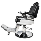 Gabbiano fotel barberski Royal czarny  112371