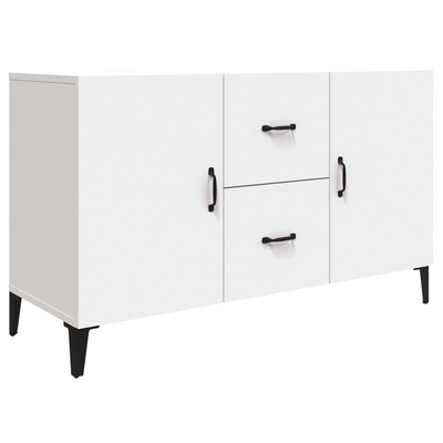 Komoda, biała, 100x36x60 cm, materiał drewnopochodny model standard
