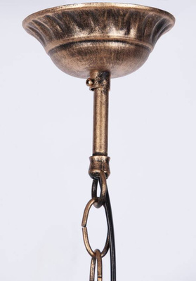 ogrodowa wisząca K-5006H CZARNY/ZŁOTY z serii LOZANA Lampa