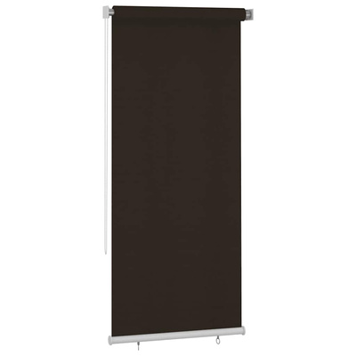 Roleta zewnętrzna, 105(szer.)x230(wys.) cm, brązowa, HDPE