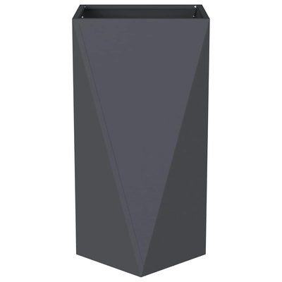 Donica Antracyt 40 x 40 x 75 cm Stal