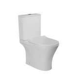 KOMPAKT WC QFS, SIROS PLUS OKRĄG BOCZ PODŁ BIAŁY Z DESKĄ WOLNOOPAD