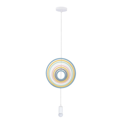 hoops 8 lampa wisząca 1x20w E27 iq kids mix kolor