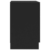 vidaXL Szafki nocne 2 szt., czarne 38x35x56 cm materiał drewnopochodny