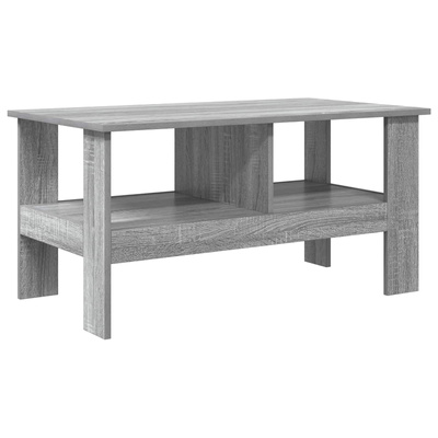 Stolik kawowy Szary Sonoma 90 x 50 x 45 cm Drewno inżynieryjne