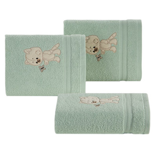 Ręcznik Mięt miętowy 100x100