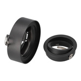 Punktowa oprawa sufitowa wpuszczana SKAND 1 MINI Black IP20 okrągła czarna EDO777127 EDO Solutions