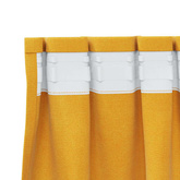 Zasłony zaciemniające 2 pcs Musztardowy Żółty 140 x 225 cm