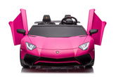 Auto Na Akumulator Lamborghini XXL A8803 Różowe 24V