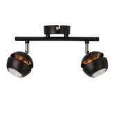 Boni listwa 2x3w gu10 led czarny