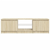 vidaXL Szafka pod TV z oświetleniem LED, dąb sonoma, 120x30x35,5 cm