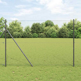 Ogrodzenie heksagonalne 1,6 x 10 m PVC Szary