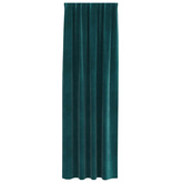 Zasłony zaciemniające 2 pcs Ciemna zieleń 140 x 260 cm Aksamit