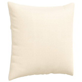 Poduszki na sofę 2 pcs Kremowy 60 x 60 cm Tkanina sztruksowa