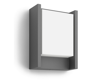 Lampa elewacyjna Philips myGarden Arbour 4000K antracytowy 1x6W, 1646093P3