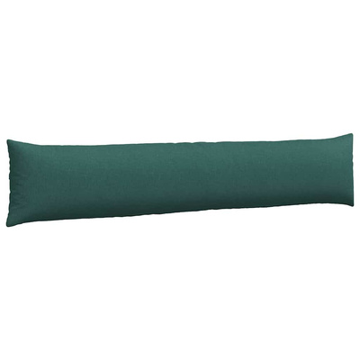 Poduszki na sofę 2 pcs Ciemna zieleń 200 x 40 cm tkanina