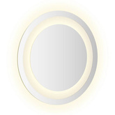 vidaXL Lustro łazienkowe z LED, okrągłe, 30 cm