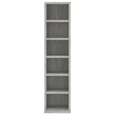 Szafka na płyty CD, szarość betonu, 21x20x88 cm