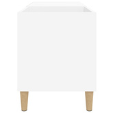 Szafka na płyty, biała, 84,5x38x48 cm, materiał drewnopochodny