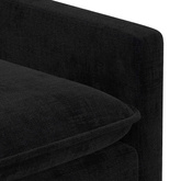 Sofa Czarny 156 x 81 x 87,5 cm Poliester