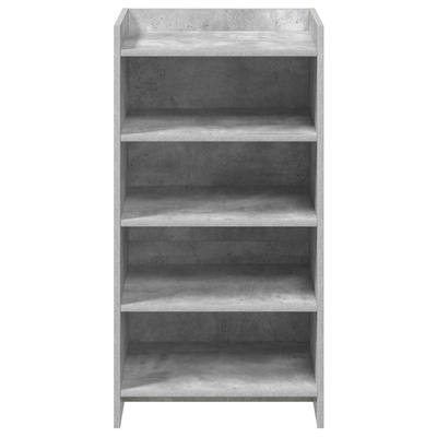 Szafka na buty z przechowywaniem Betonowy szary 48 x 36 x 92 cm