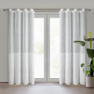 Firana Meli biała 140x250