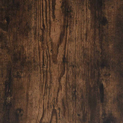 Półki ścienne, 2 szt., przydymiony dąb, 80x15x26,5 cm