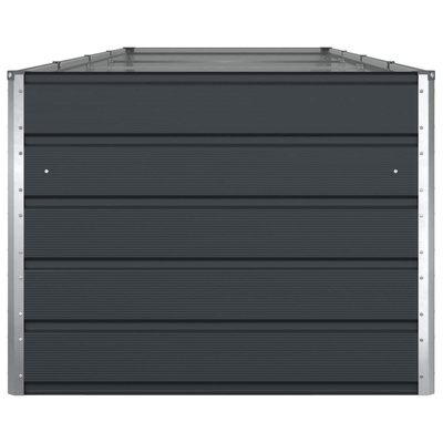 Donica Antracyt 385 x 100 x 75 cm Stal Galwanizowana