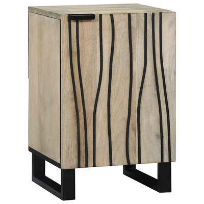 Szafka pod umywalkę Biały 38 x 33 x 58 cm Drewno inżynieryjne