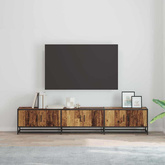 Jednostki telewizyjne 210 x 35 x 41 cm Stare drewno