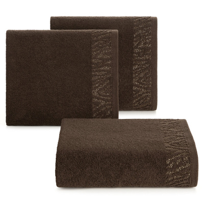 Ręcznik Margo brązowy 70x140