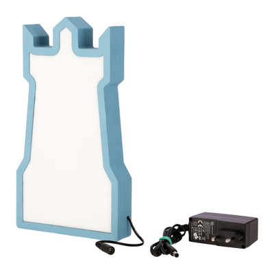 tower lampa stołowa dla dziecka led iq kids niebieski