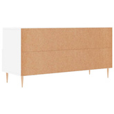 Szafka pod TV, biała, 102x36x50 cm, materiał drewnopochodny vidaXL
