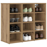Szafka na buty 77,5 x 30 x 67 cm Materiał drewnopochodny