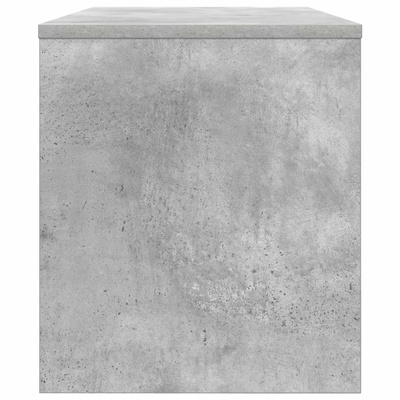 Szafka pod telewizor 80 x 35 x 40 cm Betonowy szary