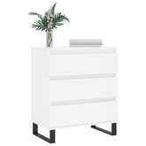 vidaXL Komoda, biała, 60x35x70 cm, materiał drewnopochodny model standard