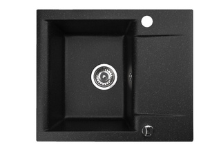 Zlewozmywak Luna 59 08 / czarny nakrapiany